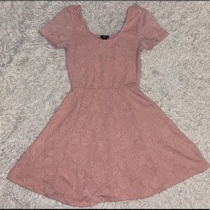 Light Pink Rue 21 Floral Dress